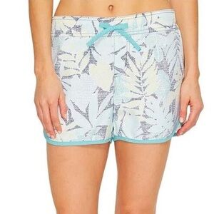Columbia PFG athletic tropical print board shorts, size L